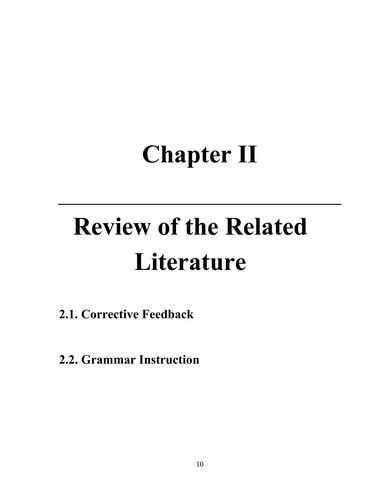 Corrective Feedback in Task-Based Grammar Instruction