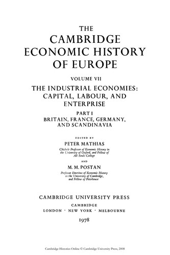 The Industrial Economies