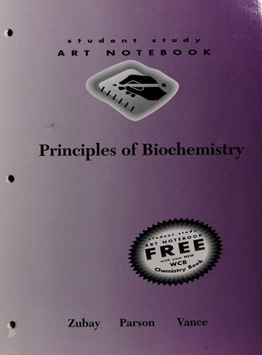 Student Study Art Notebook to accompany Principles Of Biochemistry