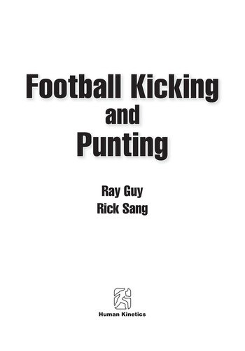Football kicking and punting