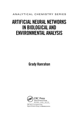 Artificial neural networks in biological and environmental analysis