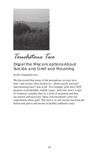 The understanding your suicide grief journal