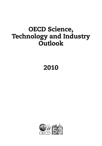 OECD Science, Technology and Industry Outlook 2010