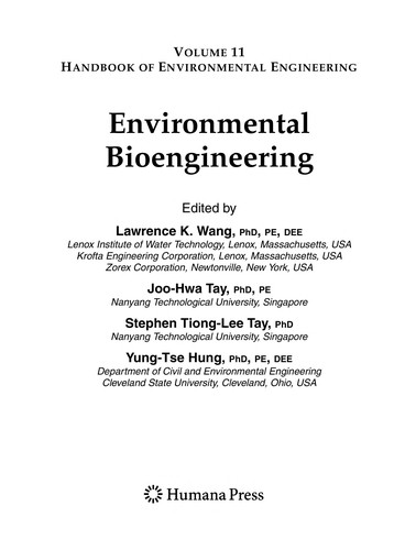 Environmental Bioengineering