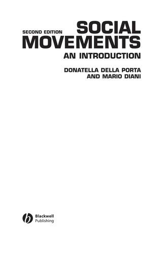 Social Movements: An Introduction