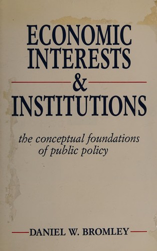 Economic interests and institutions
