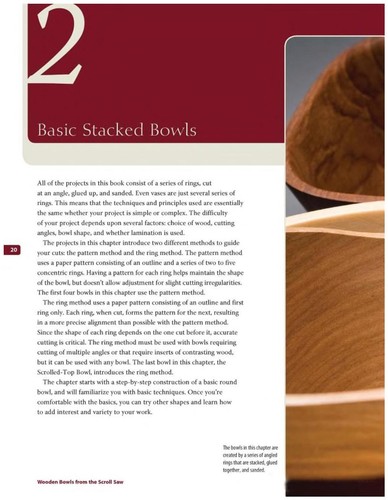 Wooden Bowls from the Scroll Saw