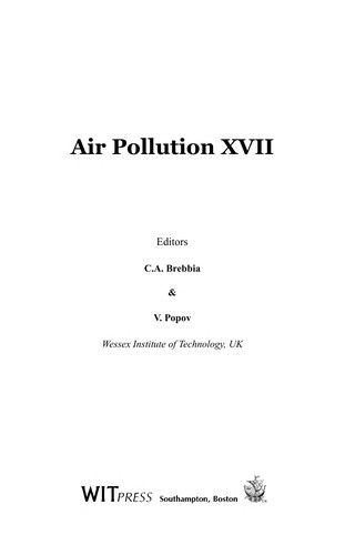 Air Pollution XVII