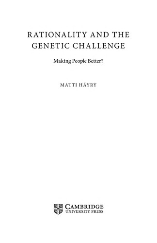 Rationality and the Genetic Challenge