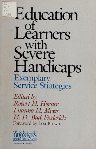 Education of learners with severe handicaps