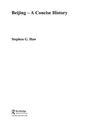 Beijing: A Concise History