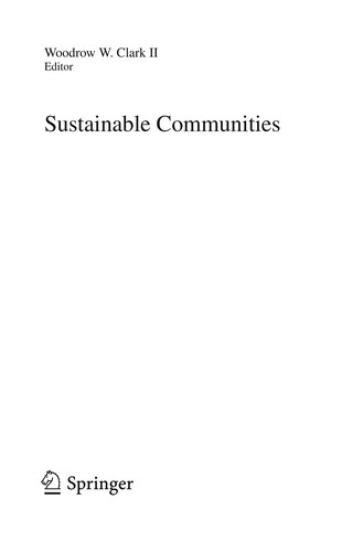 Sustainable Communities