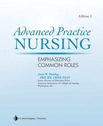 Advanced practice nursing