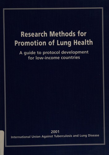 Research Methods for Promotion of Lung Health