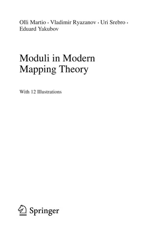 Moduli in modern mapping theory