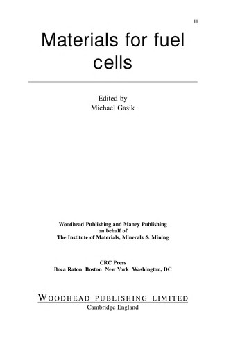Materials for Fuel Cells