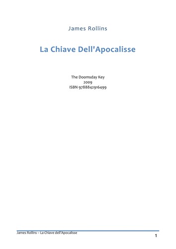La chiave dell'apocalisse