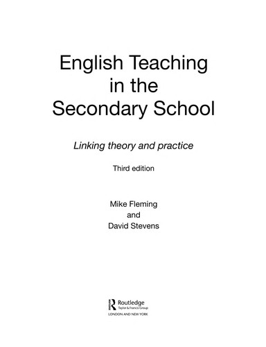 English Teaching in the Secondary School