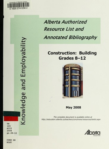 Construction: Building Grades 8-12