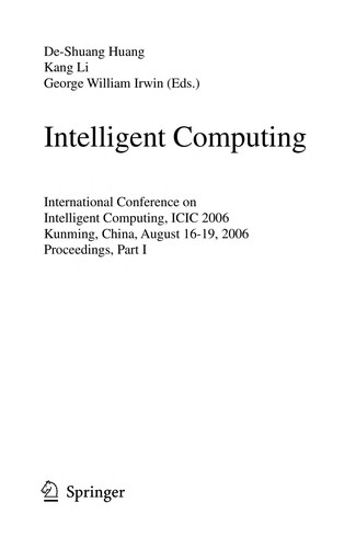 International Conference on Intelligent Computing