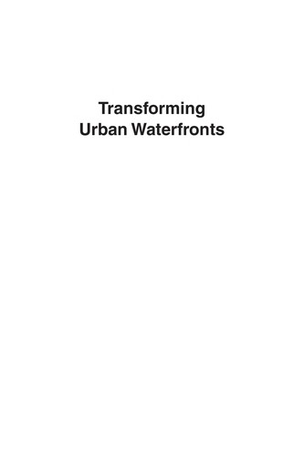 Transforming Urban Waterfronts