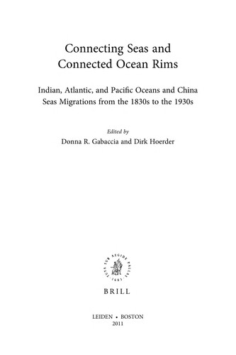 Connecting Seas and Connected Ocean Rims