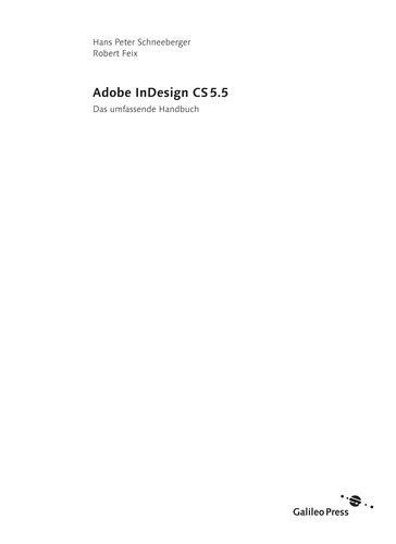 Adobe InDesign CS5.5