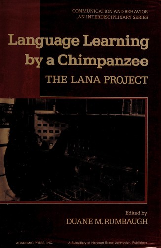 Language learning by a chimpanzee