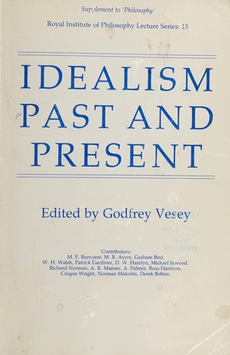 Idealism, past and present