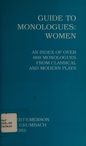 Guide to Monologues, Women