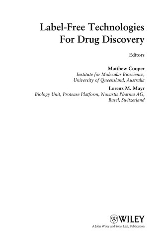 Label-free technologies for drug discovery