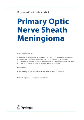 Primary Optic Nerve Sheath Meningioma