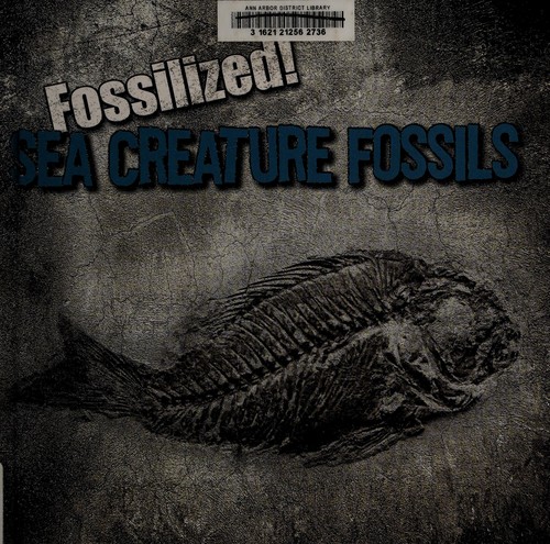 Sea creature fossils