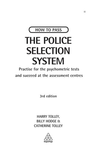 How to Pass the Police Selection System