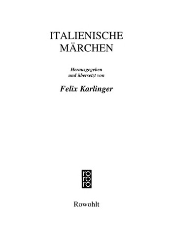 Italienische Ma rchen