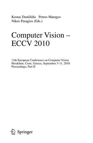 Computer Vision – ECCV 2010
