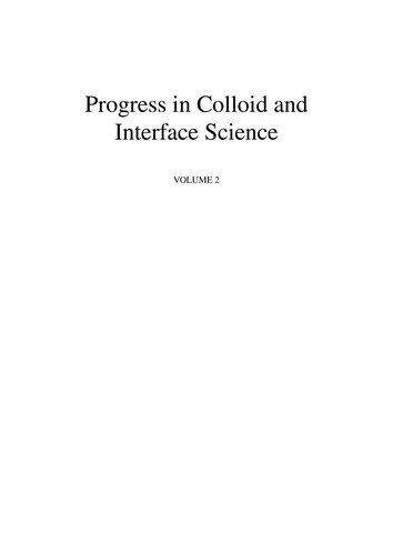Bubble and drop interfaces