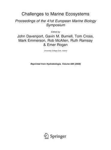 Challenges to Marine Ecosystems