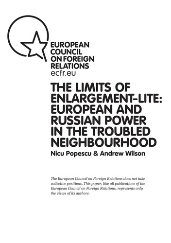 The Limits of Enlargement-Lite
