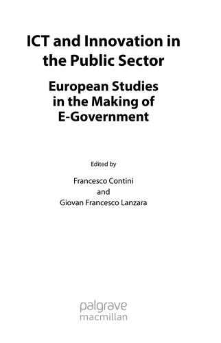 ICT and Innovation in the Public Sector