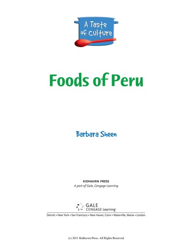 Foods of Peru