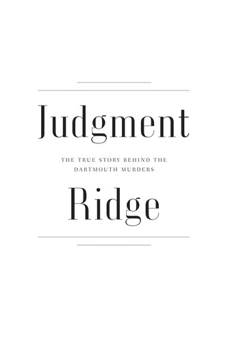 Judgment Ridge