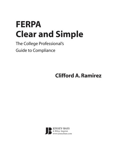 FERPA clear and simple