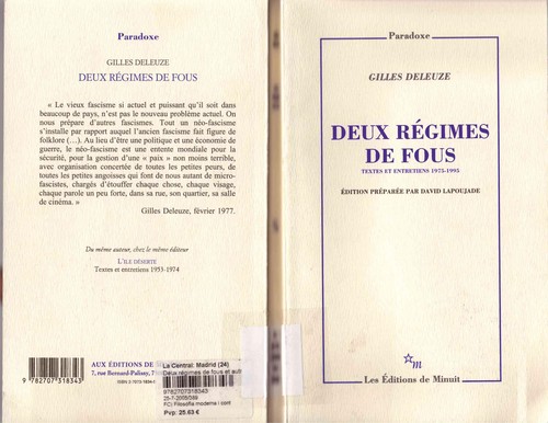 Deux régimes de fous