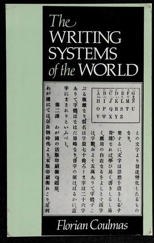 The writing systems of the world