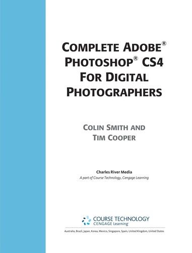 Complete Adobe Photoshop CS4 for Digital Photographers