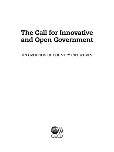 The Call for Innovative and Open Government