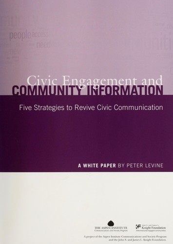 Civic engagement and community information