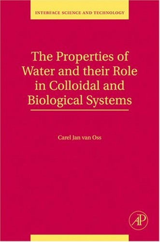 The properties of water and their role in colloidal and biological systems