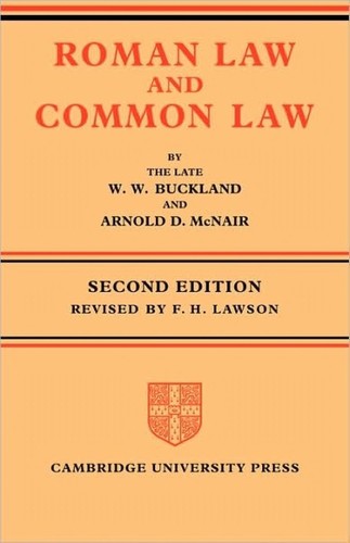 Roman law and common law